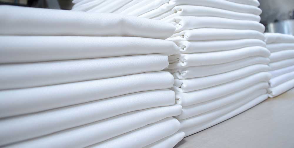 Commercial linen washing