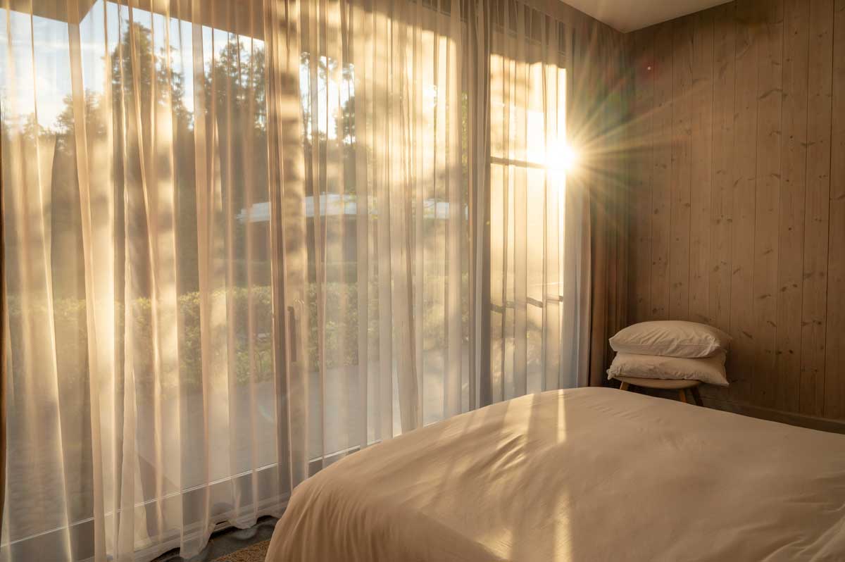 Curtains in a Bedroom